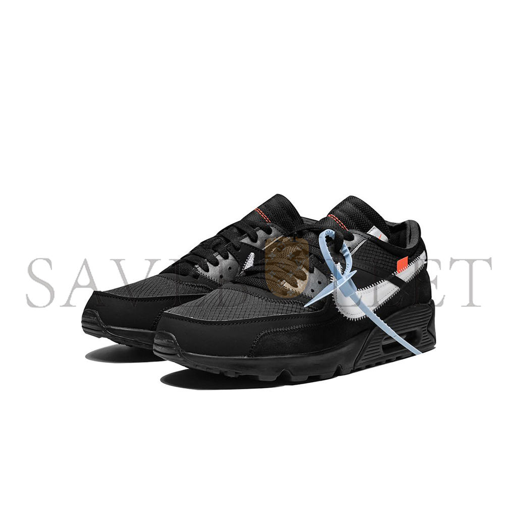 NIKE AIR MAX 90 OFF-WHITE BLACK AA7293-001